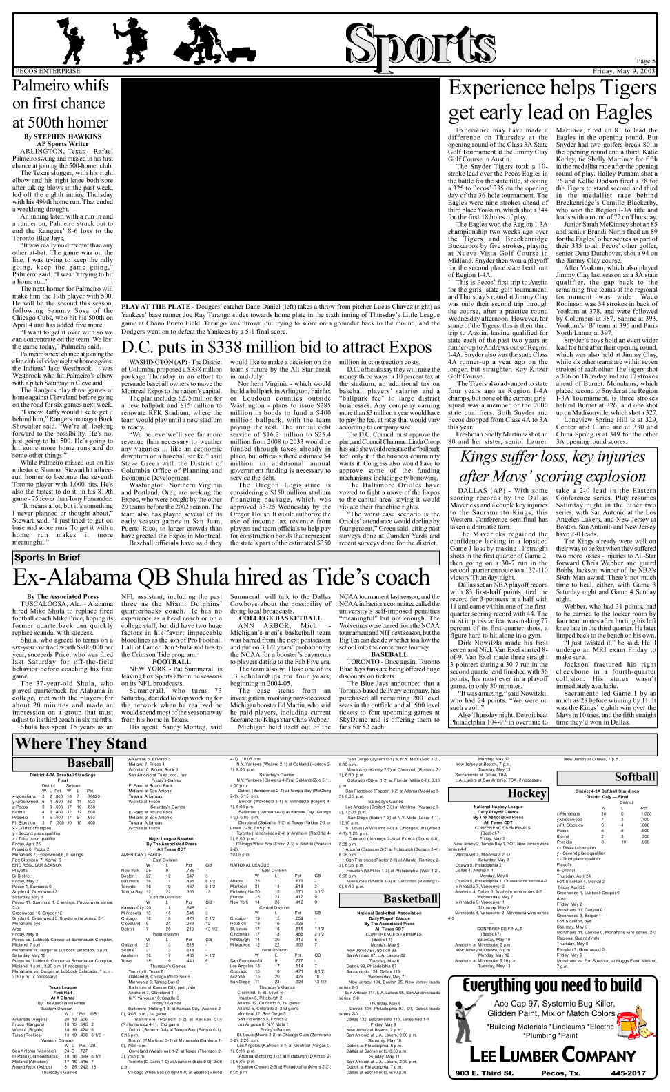 Archive, Daily Pecos Enterprise