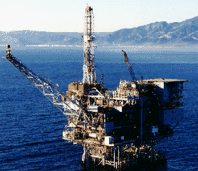 Offshore Exxon Rig
